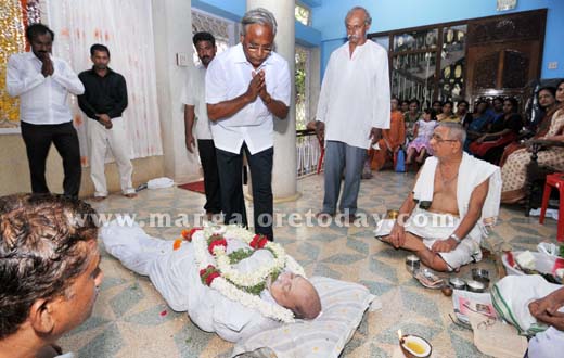 Madhusudan Kushe funeral